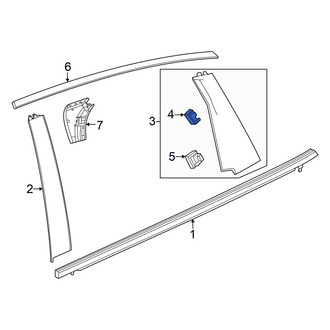 Acura OE - Door Applique Clip