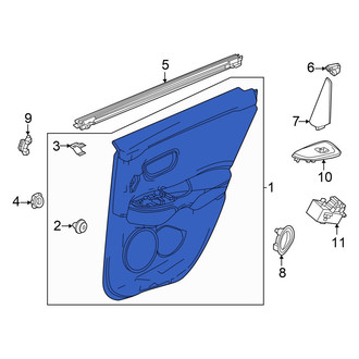 Acura OE - Front Left Inner Door Interior Trim Panel