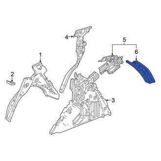Acura OE - Left Lower Body D-Pillar