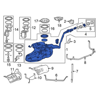 Acura OE - Fuel Tank