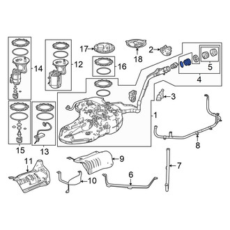 Acura OE - Fuel Filler Neck Adapter