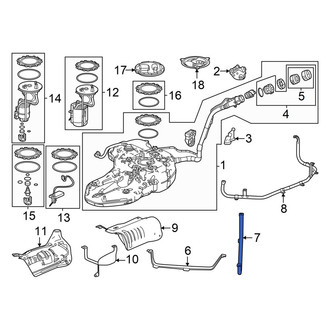 Acura OE - Fuel Tank Strap