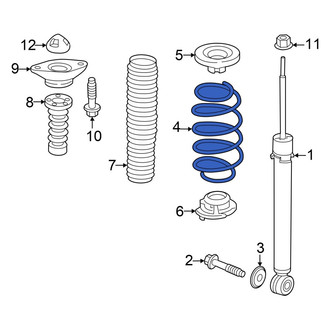 Acura OE - Rear Coil Spring