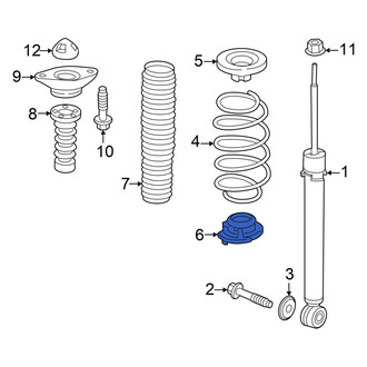 Acura OE - Rear Lower Coil Spring Insulator