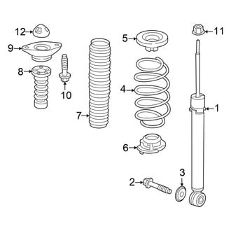 Acura OE - Rear Suspension - Shocks & Components