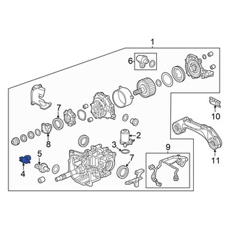 Acura OE - Rear Differential Oil Temperature Sensor
