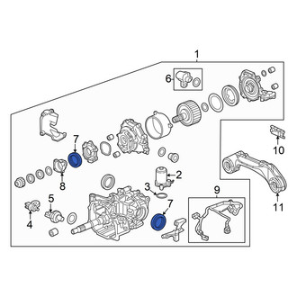 Acura OE - Rear CV Axle Shaft Seal