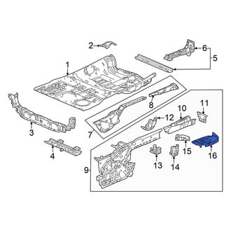 Acura OE - Rear Left Floor Extension