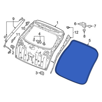 Acura OE - Rear Door Seal