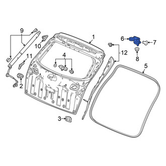 Acura OE - Rear Liftgate Hinge