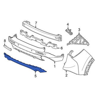 Acura OE - Rear Lower Bumper Cover
