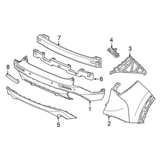 Acura OE - Rear Bumper - Bumper & Components