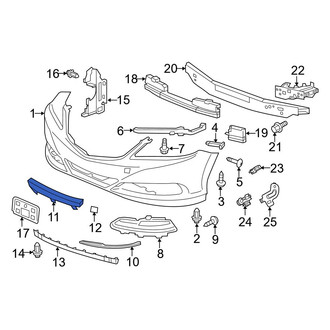 Acura OE - Front Grille