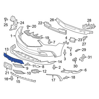 Acura OE - Front Grille