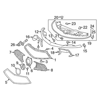 Acura OE - Grille & Components