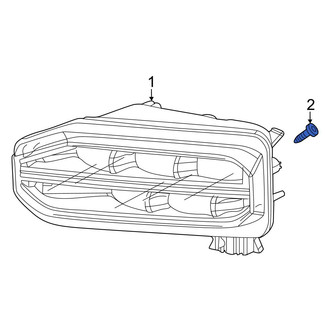 Acura OE - Fog Light Screw