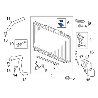 Acura OE - Radiator Cap