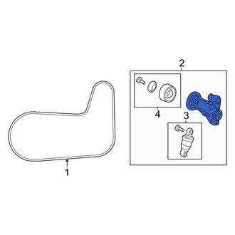 Acura OE - Accessory Drive Belt Tensioner Assembly