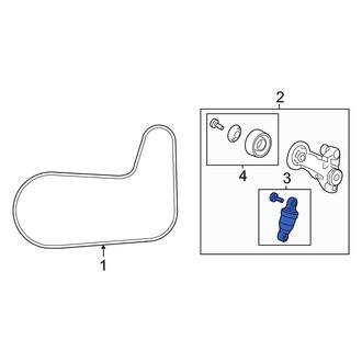 Acura OE - Belt Tensioner Damper