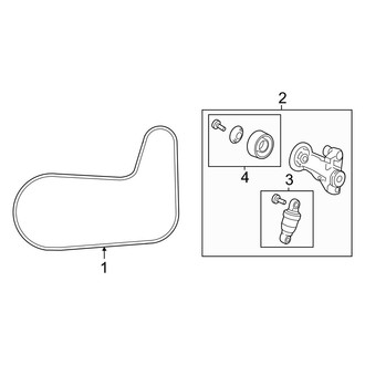 Acura OE - Cooling - Belts & Pulleys