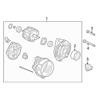 Acura OE - Electrical - Alternator