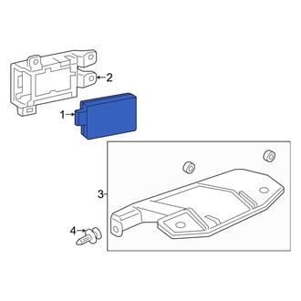 Acura OE - Left Blind Spot Detection System Warning Sensor