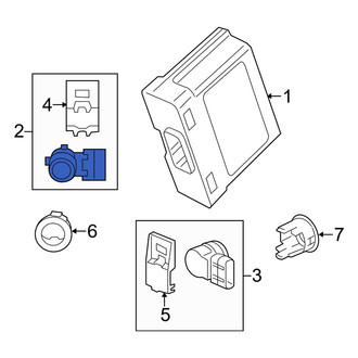 Acura OE - Rear Inner Parking Aid Sensor