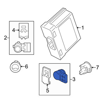 Acura OE - Front Left Parking Aid Sensor