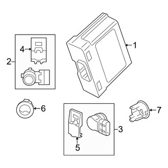 Acura OE - Electrical Components (Park Assistant)