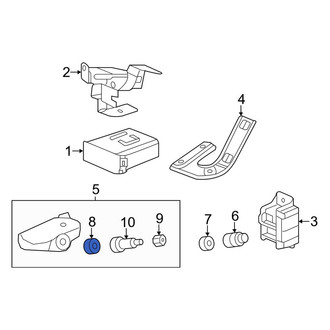 Acura OE - Tire Pressure Monitoring System (TPMS) Sensor Grommet