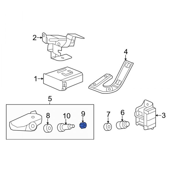 Tire Pressure Monitoring System (TPMS) Valve Stem Cap