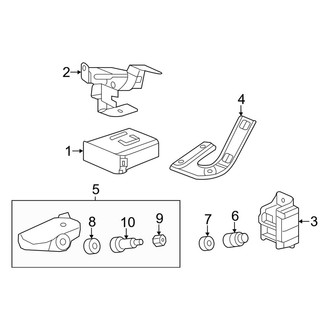 Acura OE - Electrical - Tire Pressure Monitor Components