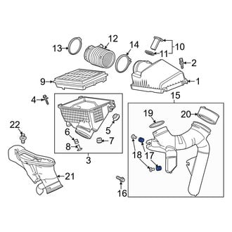 Acura OE - Engine Air Intake Resonator Insulator