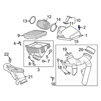 Acura OE - Upper Air Filter Housing Bolt