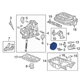 Acura OE - Engine Crankshaft Pulley