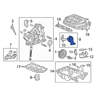 Acura OE - Engine Oil Filter Adapter