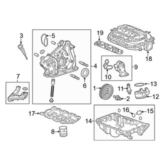 Acura OE - Engine / Transaxle - Engine Parts
