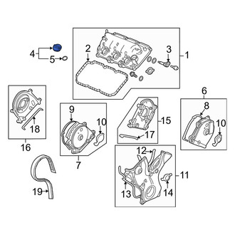 Acura OE - Engine Oil Filler Cap