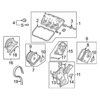 Acura OE - Engine / Transaxle - Valve & Timing Covers