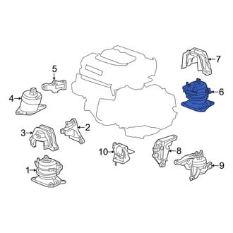 Acura OE - Rear Engine Mount