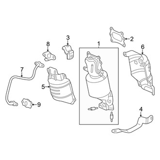Acura OE - Exhaust System - Manifold (FWD)