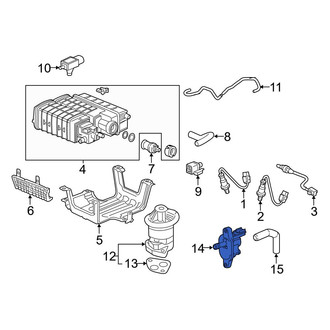 Acura OE - Vapor Canister Purge Solenoid