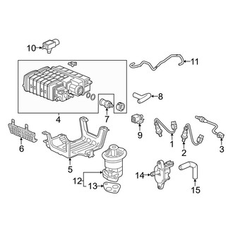 Acura OE - Emission System - Emission Components (Base)