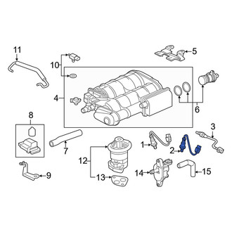 Acura OE - Rear Right Oxygen Sensor