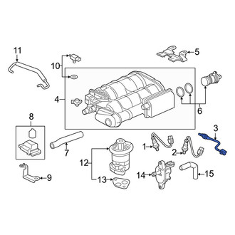 Acura OE - Rear Right Oxygen Sensor