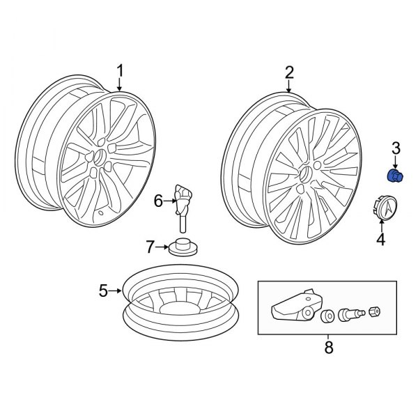 Wheel Lug Nut