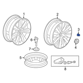 Acura OE - Wheel Lug Nut