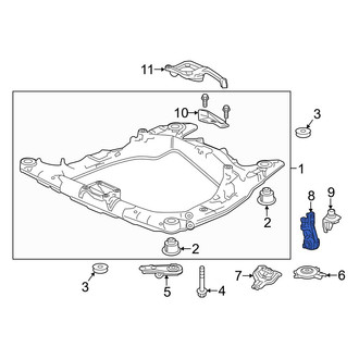Acura OE - Right Suspension Control Arm Bracket
