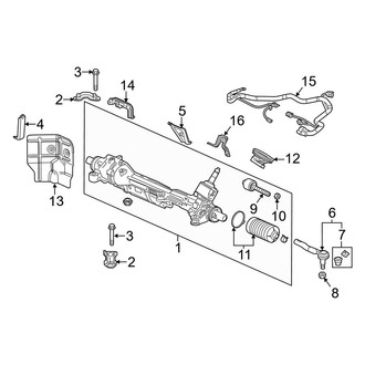 Acura OE - Steering Gear & Linkage