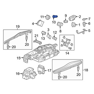 Acura OE - Front 12 Volt Accessory Power Outlet